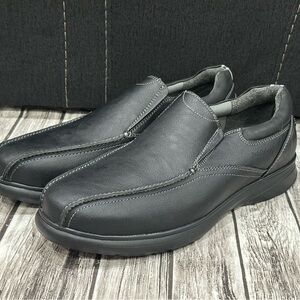 Saddlebred Black Tallon Loafers Slip On Shoe Men's Size 12 M Memory Foam